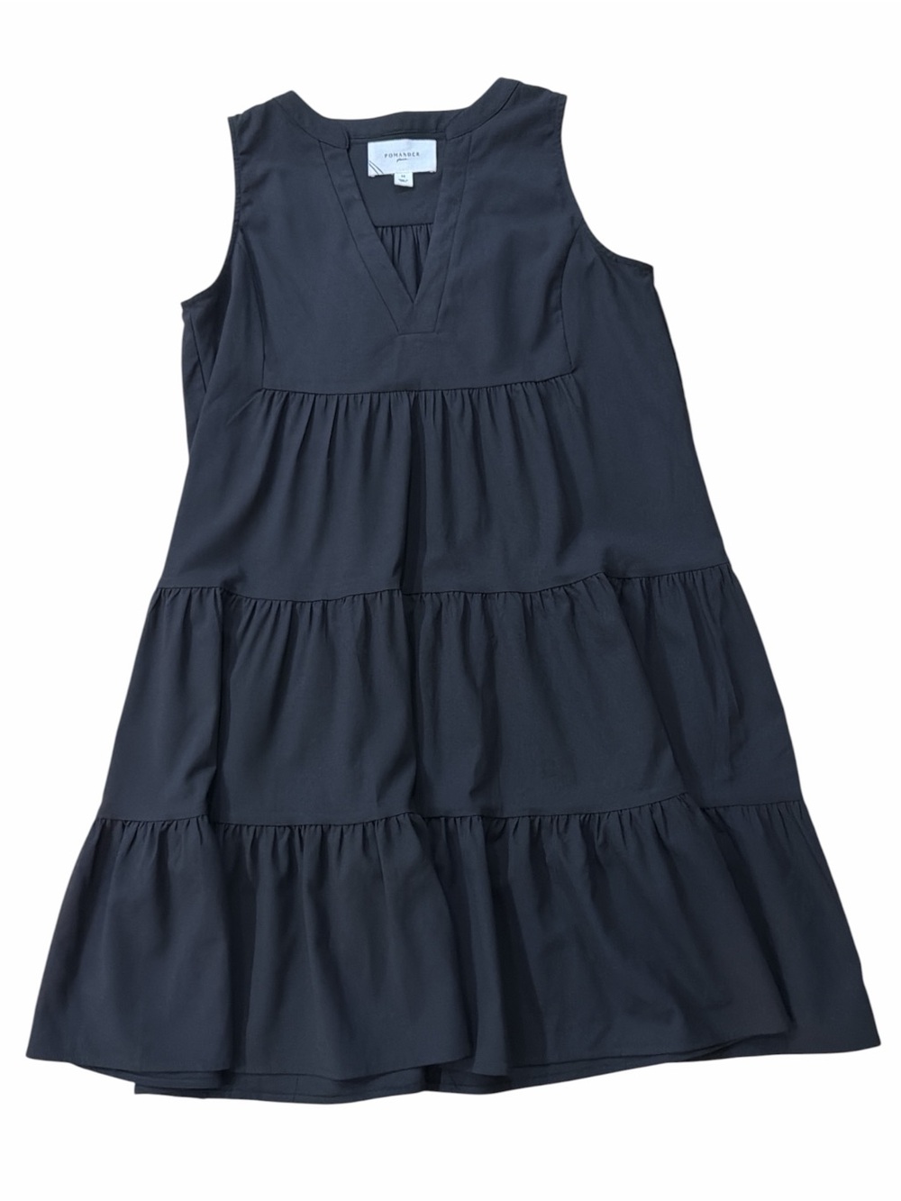 Pomander Place Tuckernuck Black Kenzo Sleeveless Tiered Mini Dress